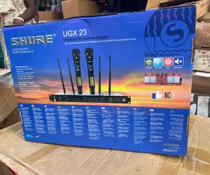 Shure Ugx 23 Wireless Professional 2in1 Microphone