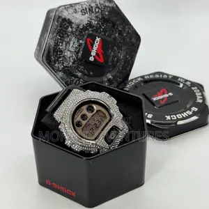 Custom-Iced G-Shock Dw-6900