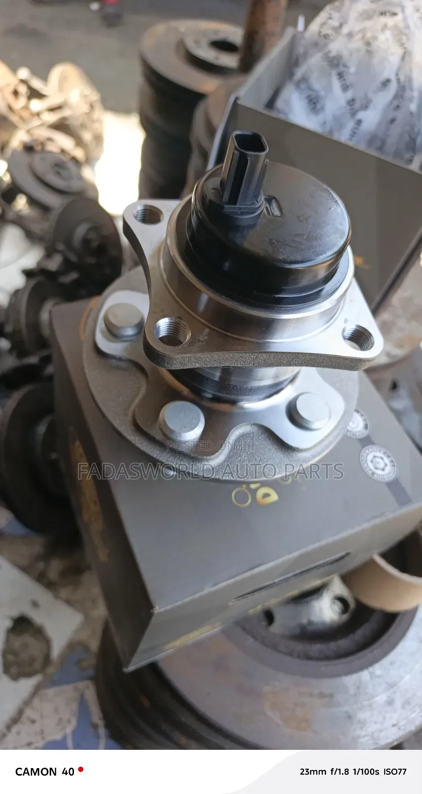 Toyota Corolla 2009 Back Hub