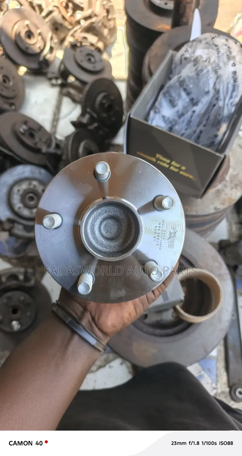 Toyota Corolla 2009 Back Hub