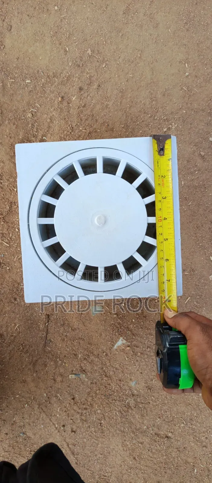 Plastic Floor Drain 20 X 20, 6 Inches, Out Door Drain