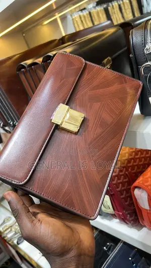 Mont Blanc Brown Leather Men’S Purse/Cluthes