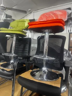 Orange Color Bar Stool