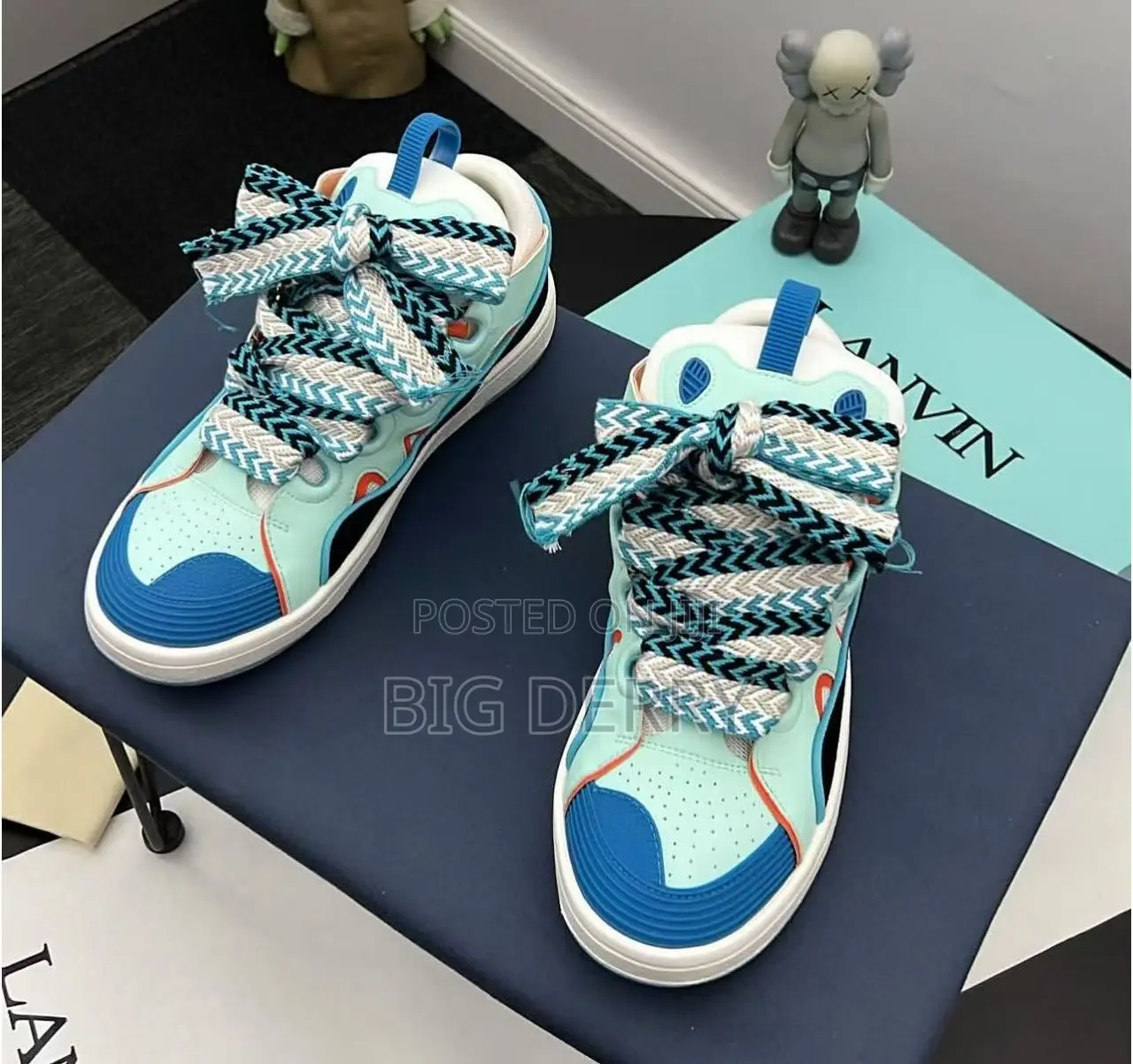 Lanvin Curb Sneakers