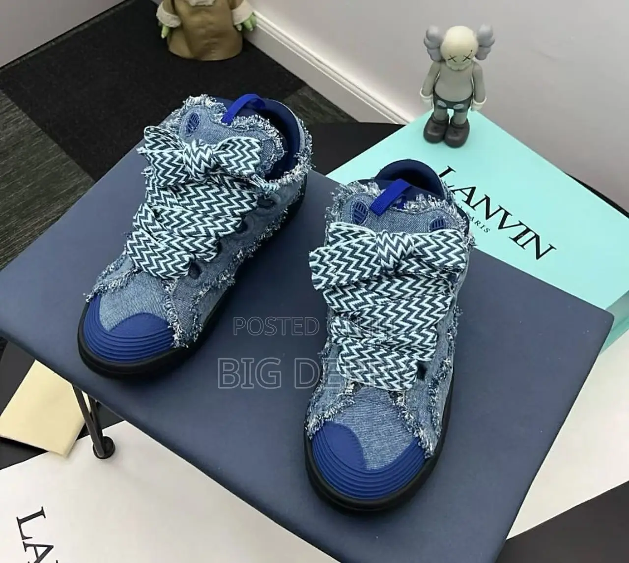 Lanvin Curb Sneakers