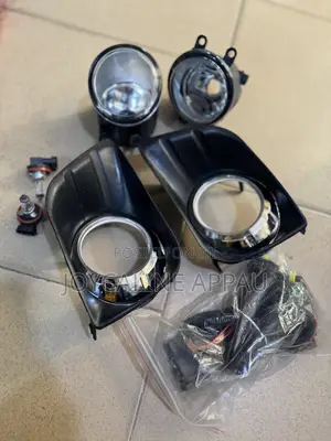 Toyota Land Cruiser Prado 2010 Fog Light and Cover With Bulbs and Wire