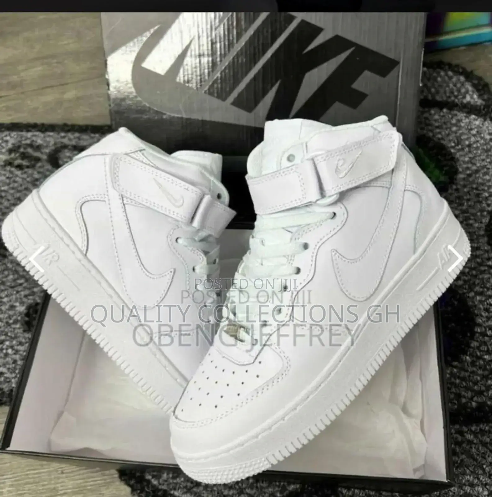 Nike Airforce Long White