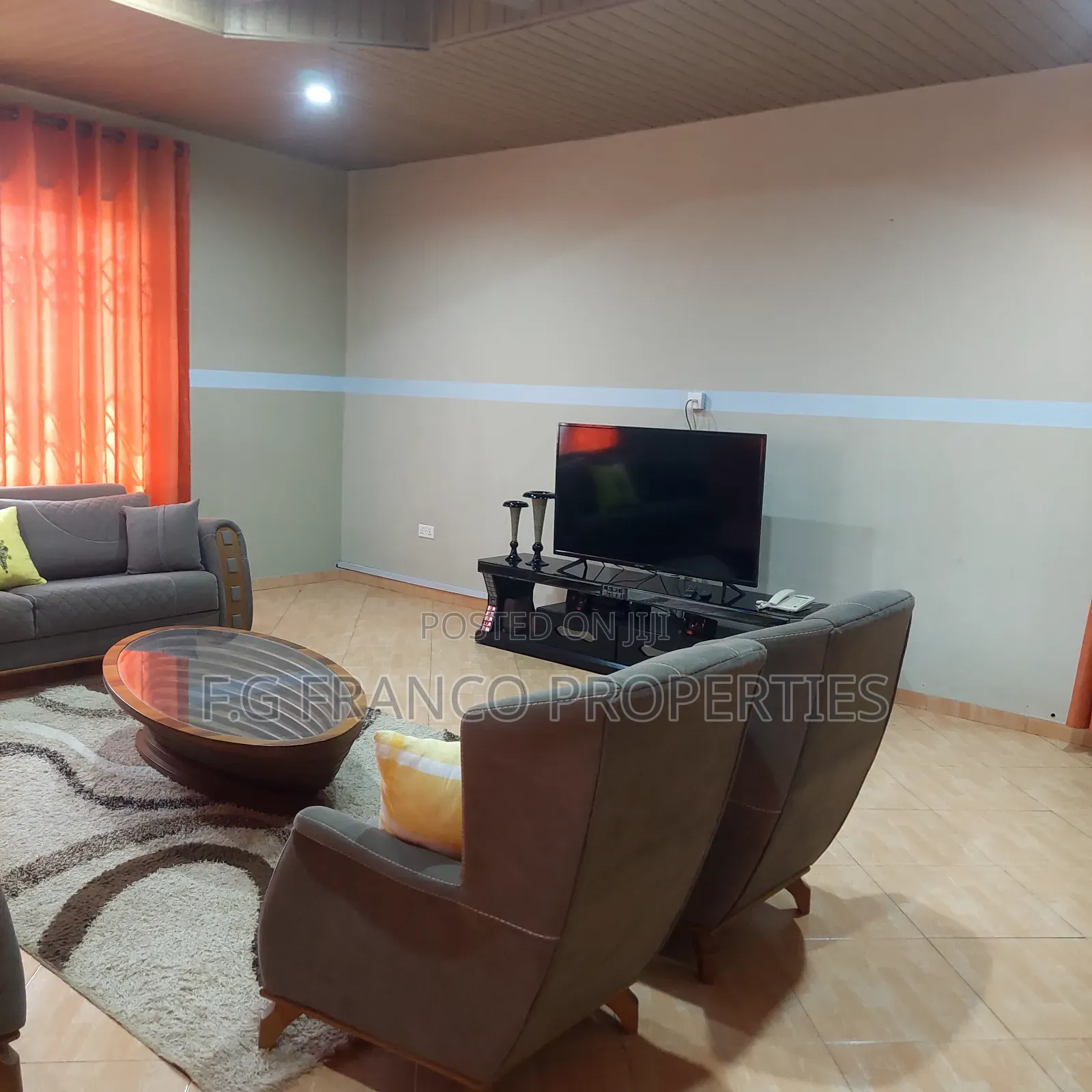 Furnished 3bdrm Apartment in Kg Franco Properties, Spintex for rent