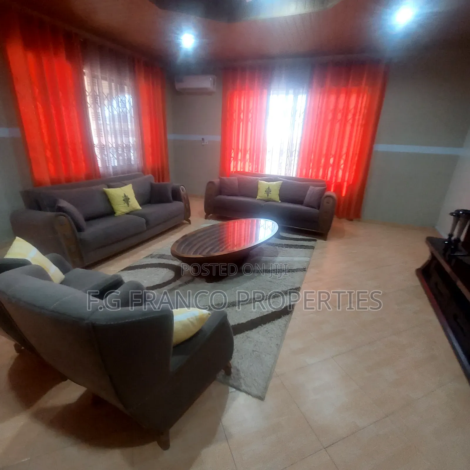 Furnished 3bdrm Apartment in Kg Franco Properties, Spintex for rent
