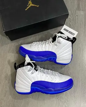 Air Jordan Og Jump Man 12 Blue White
