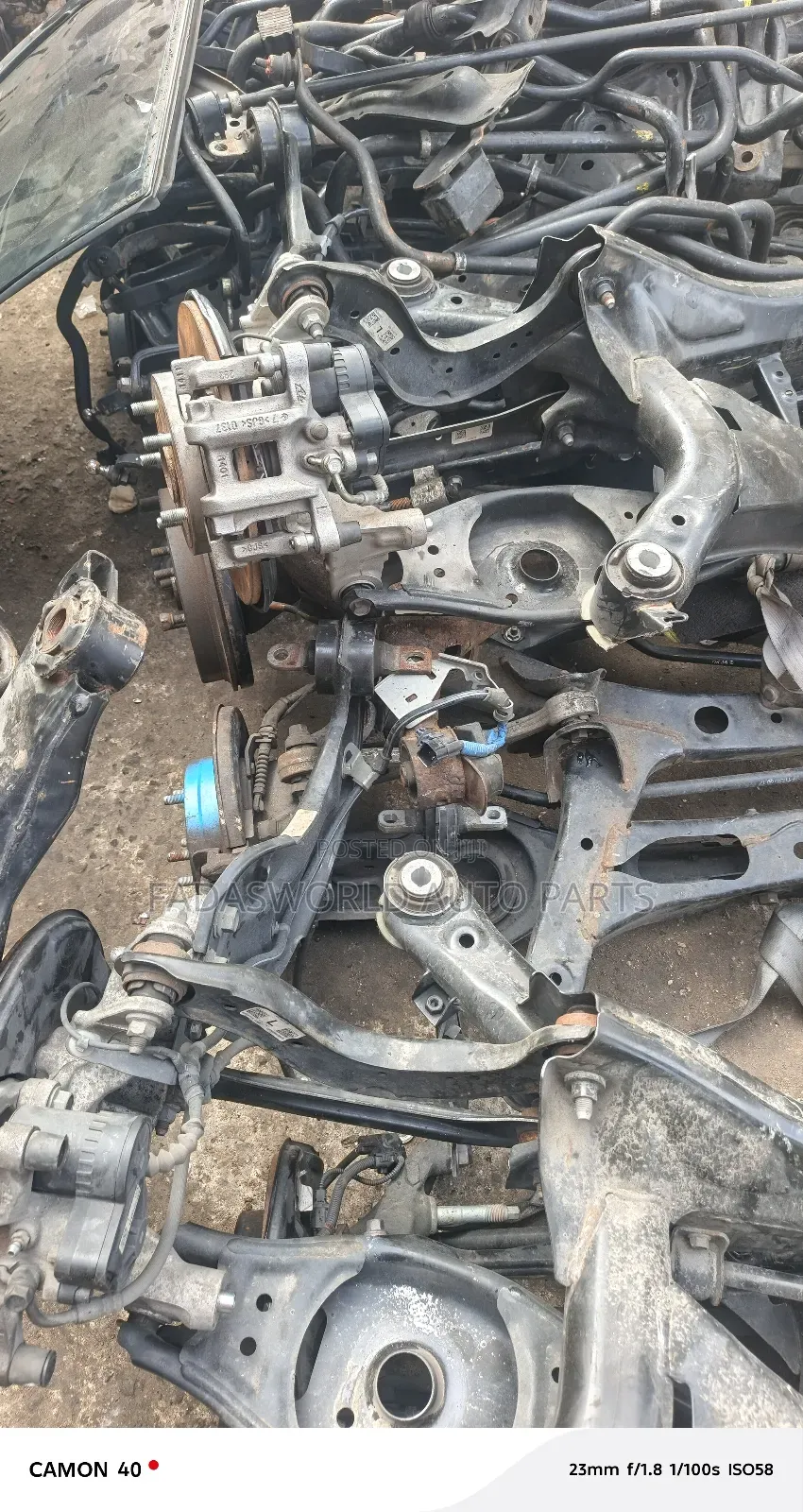 2016/2021 Honda Civic Back Axle Complete