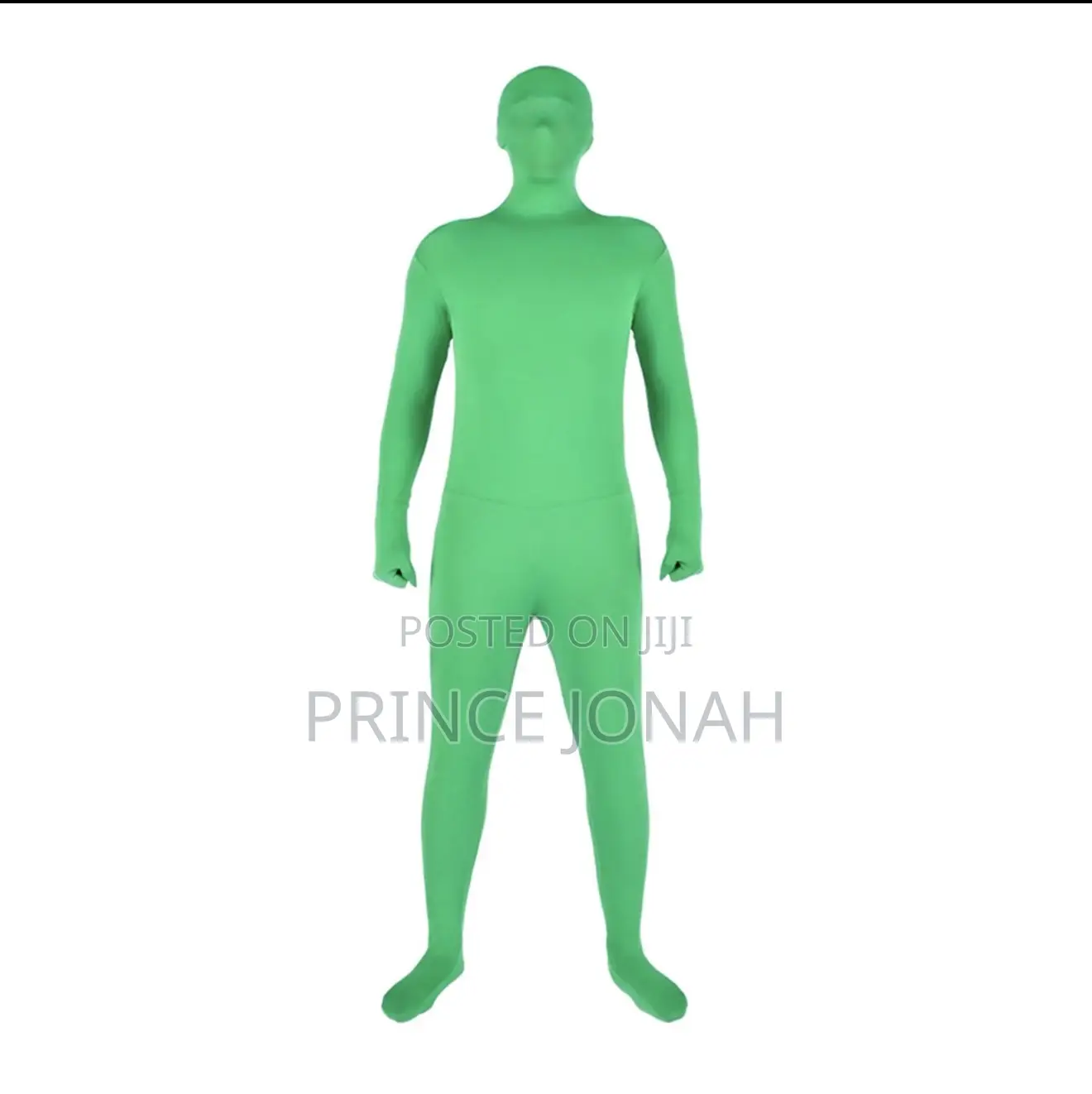 Andoer Full Body Photography Chromakey Green Unisex Adult Bodysuit