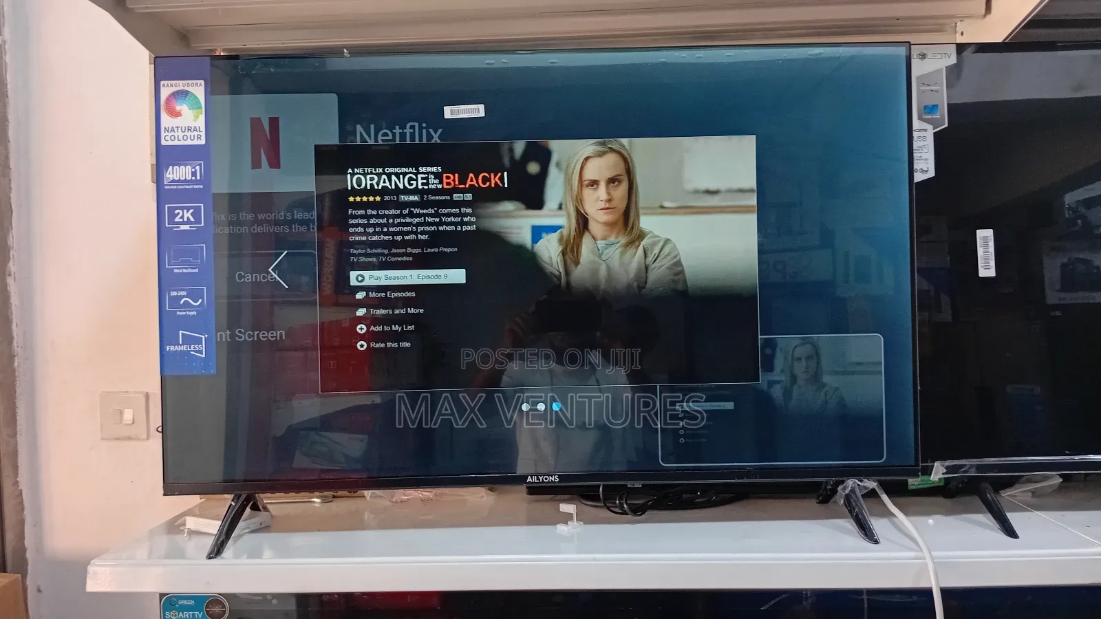 Brand New Ailyons 43" Smart Tv for Home