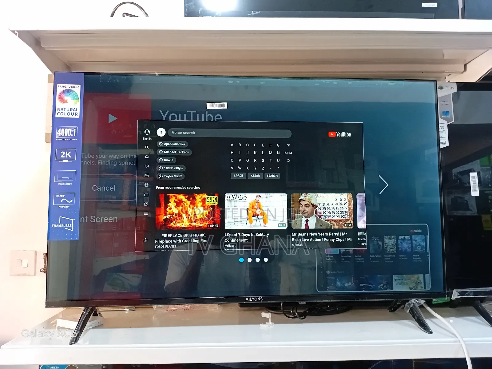 Ailyson 43” Smart Tv – Crystal Clear Display