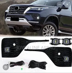 Toyota Fortuner 2020 to 2022 Fog Light and Cover Led Complete