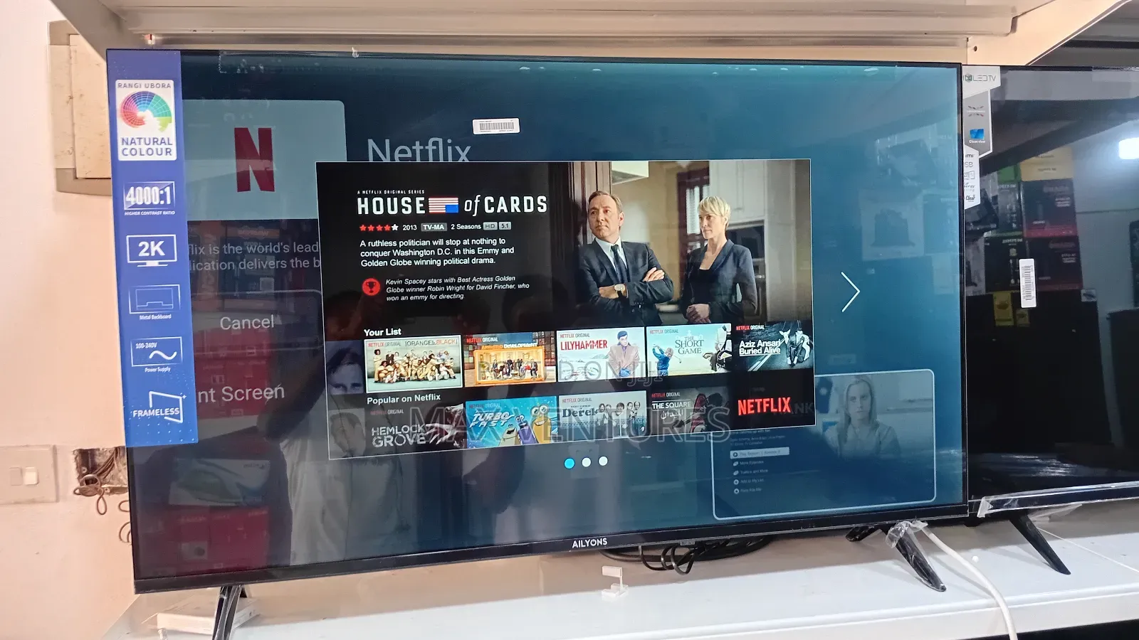 Enjoy More With Brand New Ailyons 43" Tv