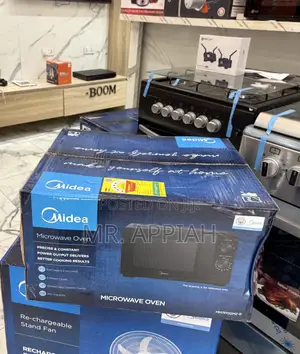 Sealed In Box Midea Mm7p012 Countertop Electric Microwave.