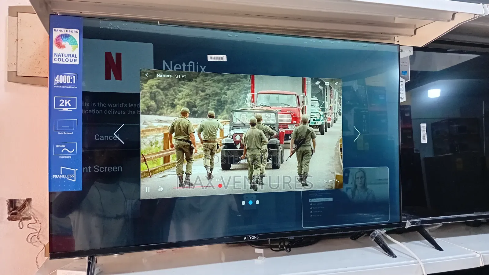 Brand New Ailyons 43" Smart Tv Value