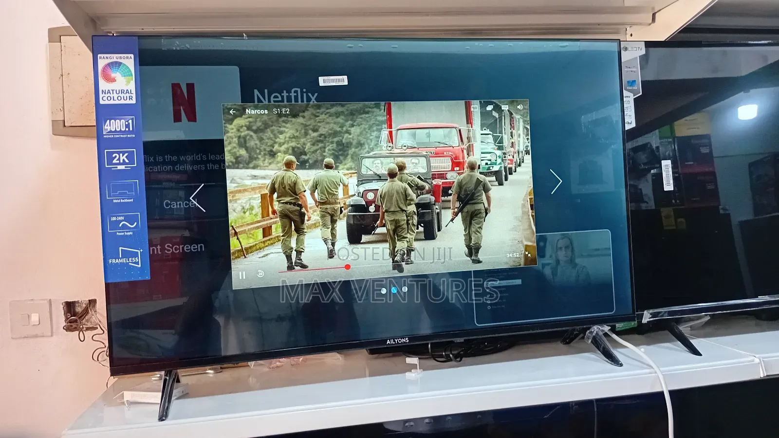 Home Ready Brand New Ailyons 43" Smart Tv
