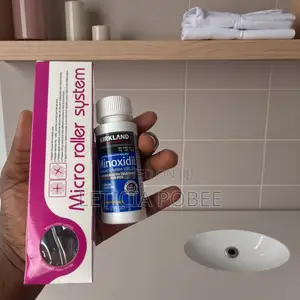 Derma Roller Minoxidil 5% Combo – Hairline Crown Treatment