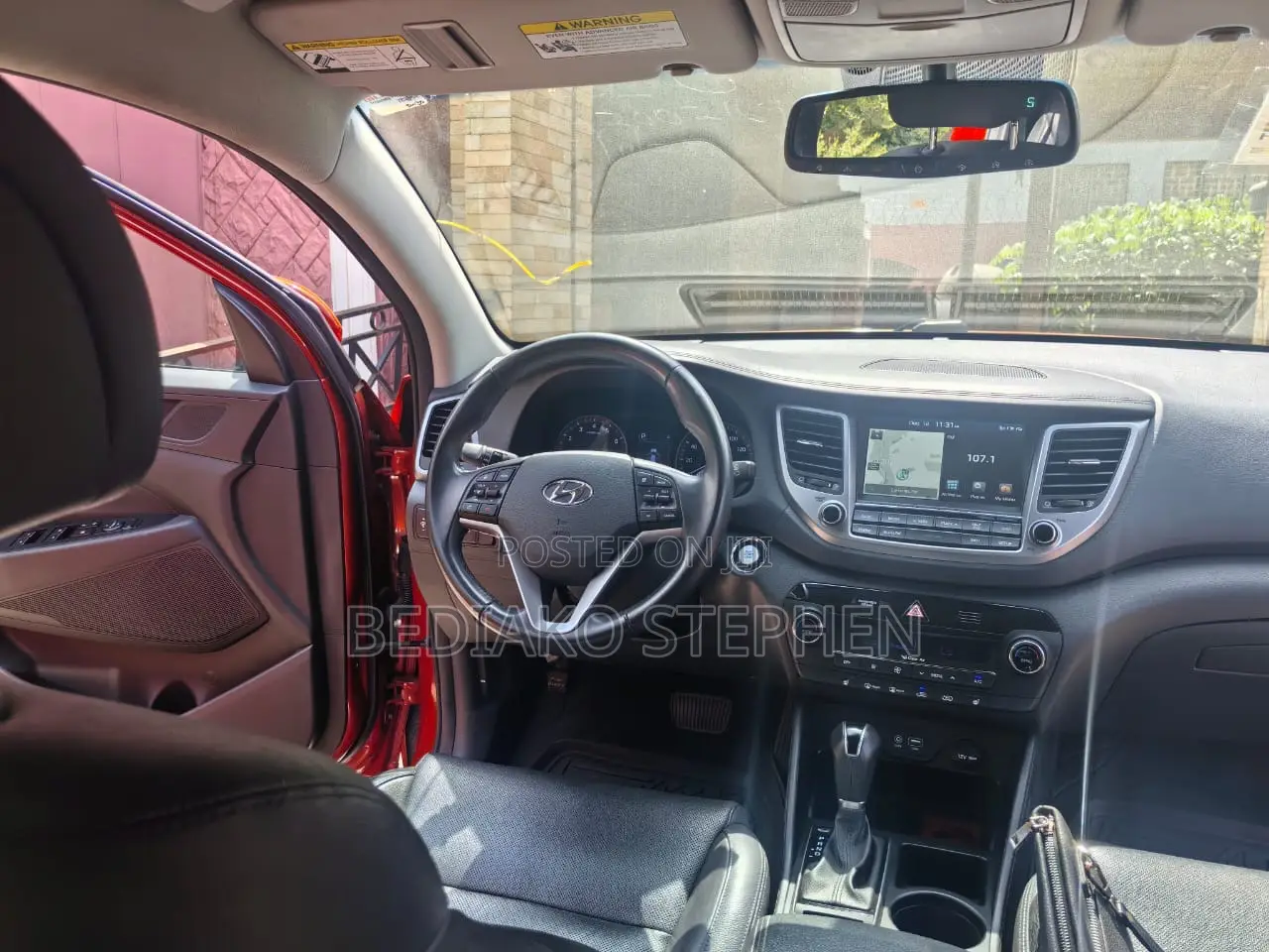 Hyundai Tucson Limited AWD 2016 Orange