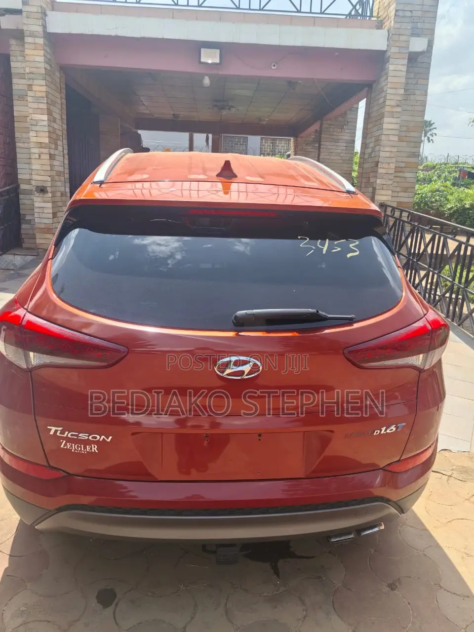 Hyundai Tucson Limited AWD 2016 Orange