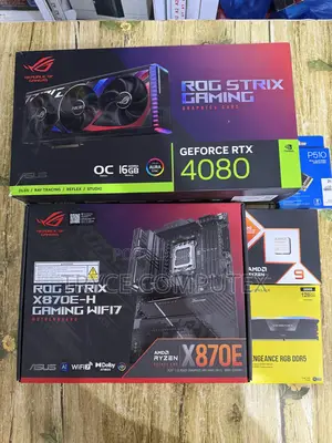 Amd Ryzen 9 9900x , RTX 4080 16gb, 128gb Ddr5 Ram