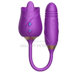 Vibrator for Women Powerful Clitoris Stimulator Sex Toy Dildo Rose