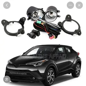 Honda CHR 2017 to 2019 Fog Light and Cover With Bulb and Wire