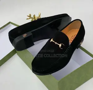 Gucci Suede Loafers Shoe
