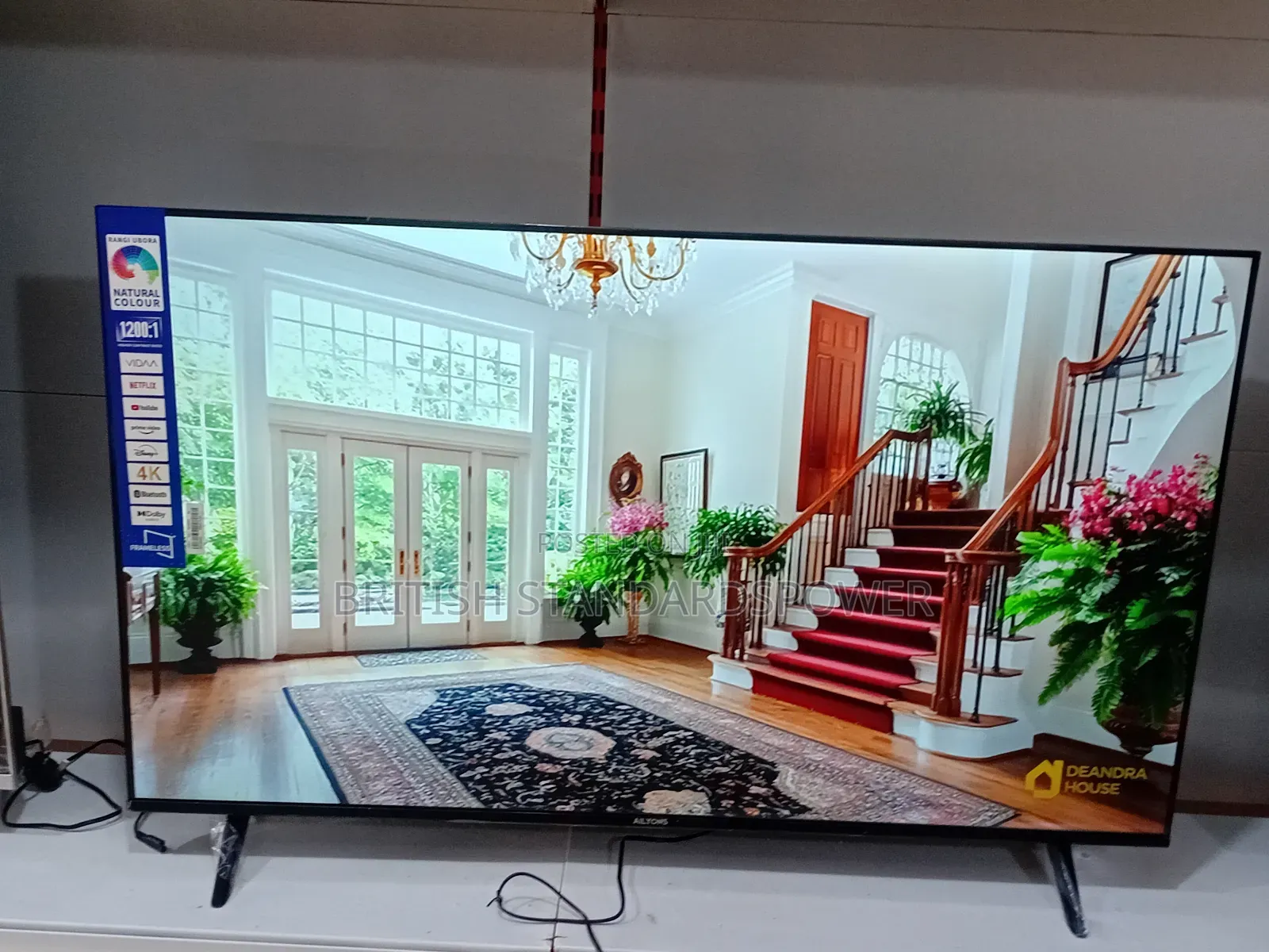 Enjoy Every Detail on Ailyons 55” Tv