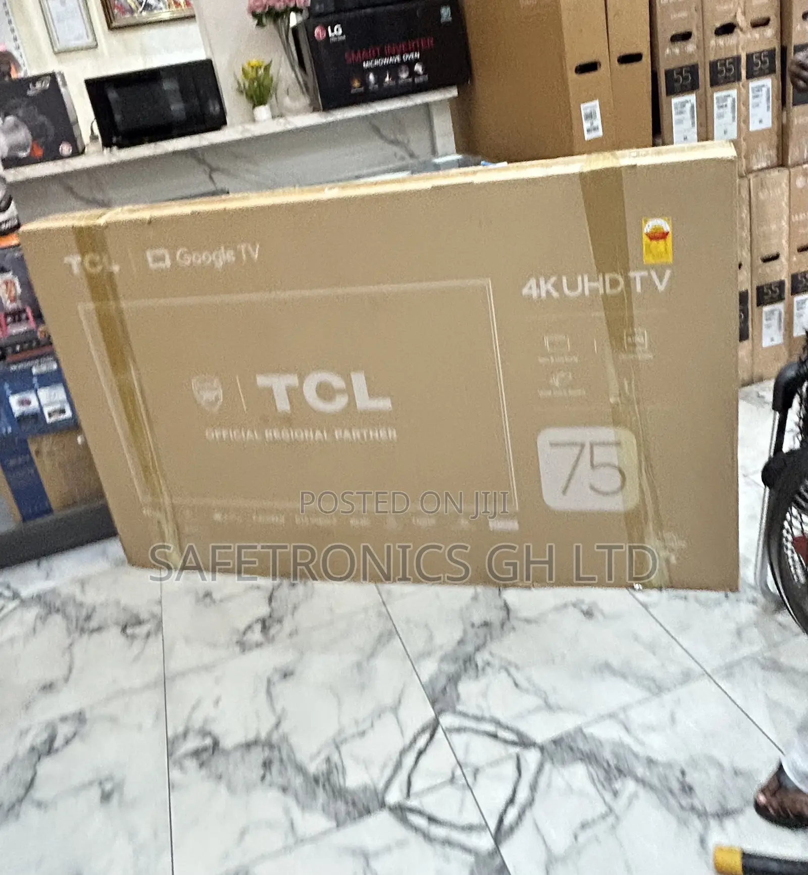 Ultra Modern 75 Inch Smart Uhd P755 TCL Tv