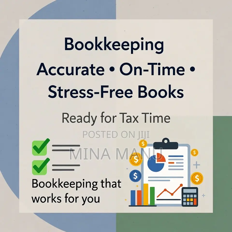 Accountant/Bookkeeper(Xero,Quickbooks Online or Excel, Tax-Gra Ssnit)