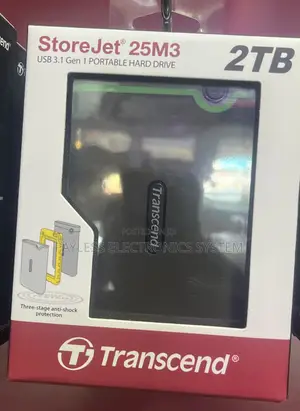 Transcends Storejet 25m3 External Hard Drive 2tb