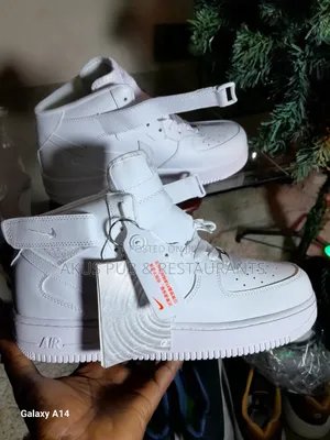 Air Force 1 Nike, White/White