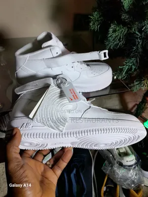 Air Force 1 Nike, White/White