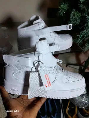 Air Force 1 Nike, White/White