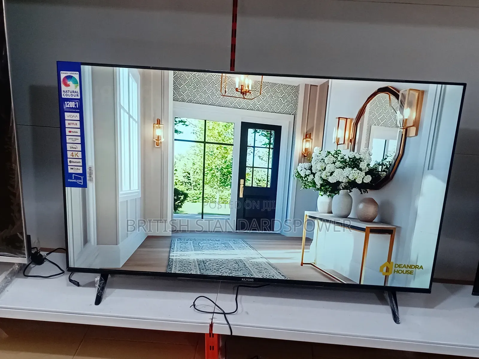 Big Screen Joy With Ailyons 55” Smart Tv