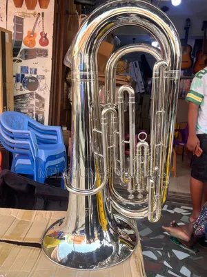 Silver-Plated Professional Tuba