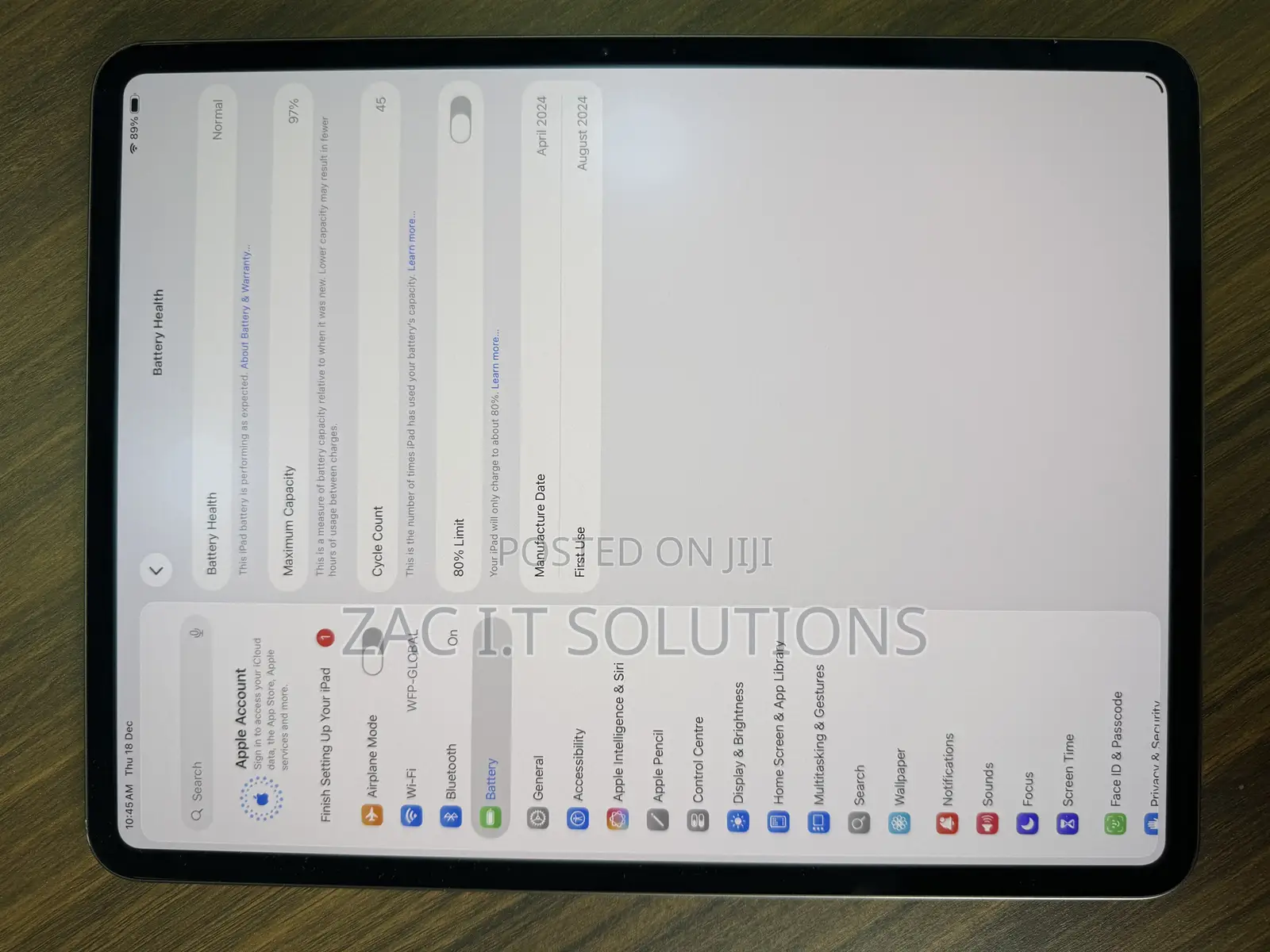 Apple iPad Pro 13 (2024) 2 TB Gray