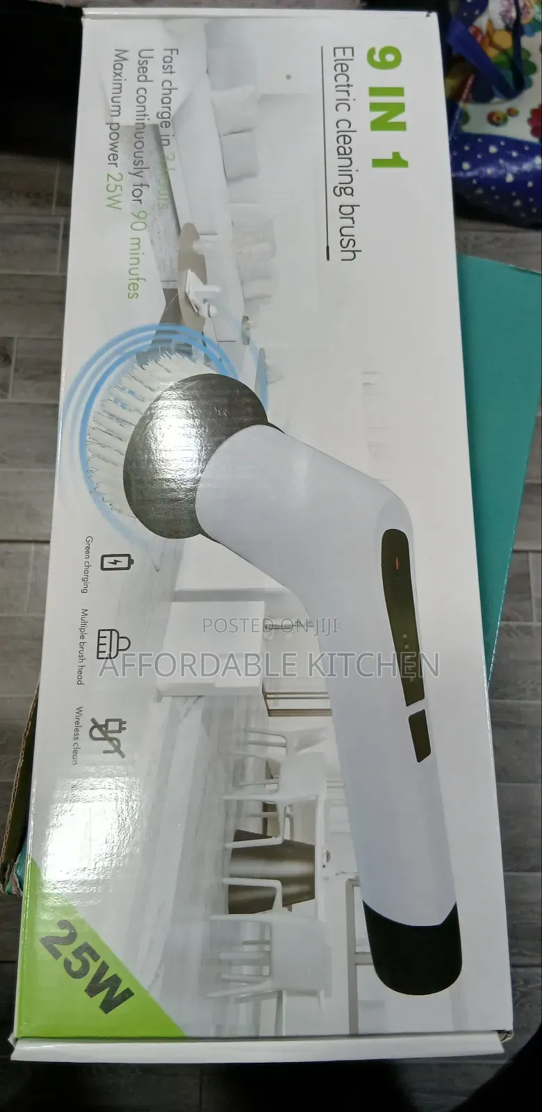 9 in 1 Electric Scrubbing Brush