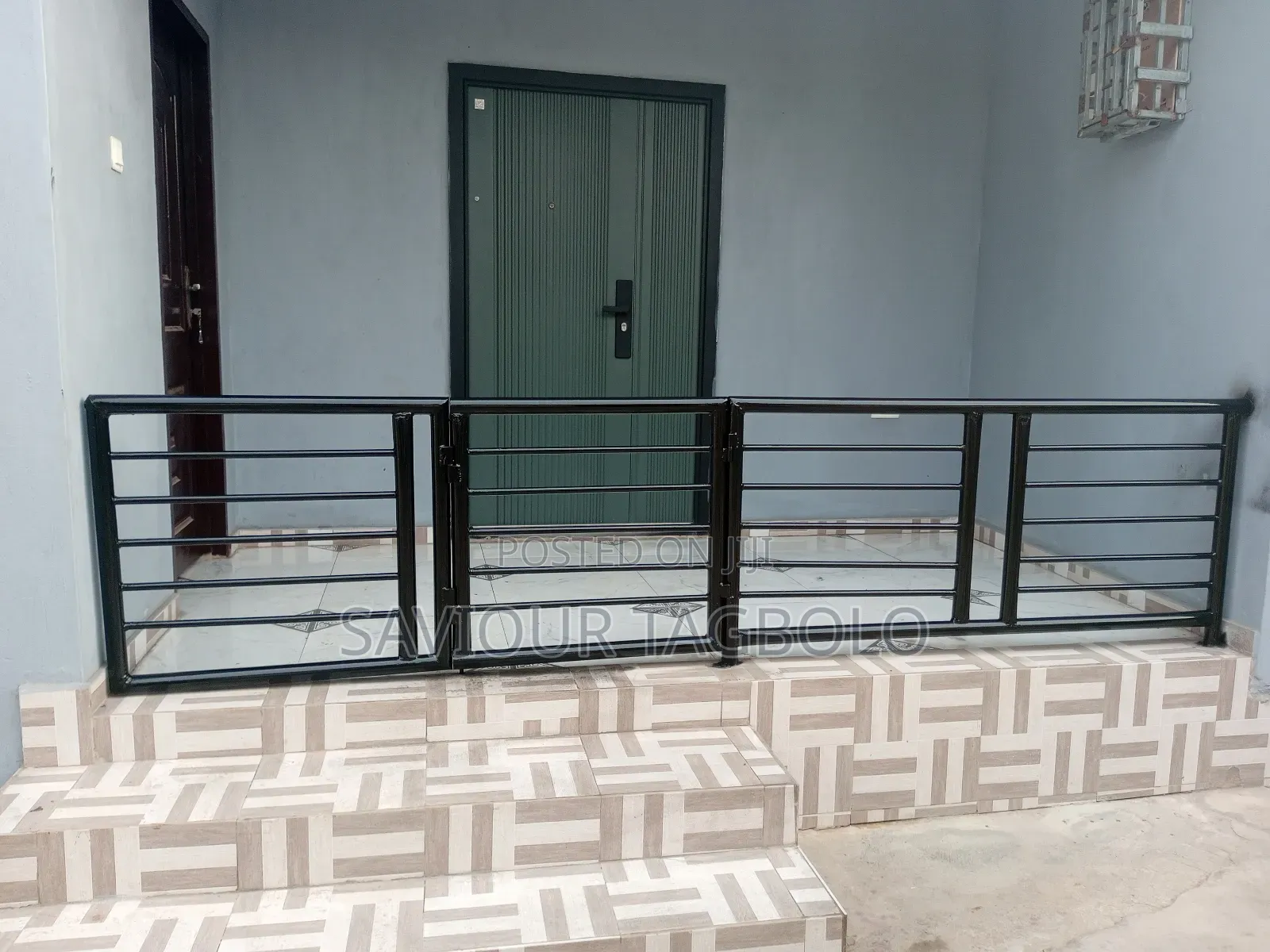 Barricade and Staircase
