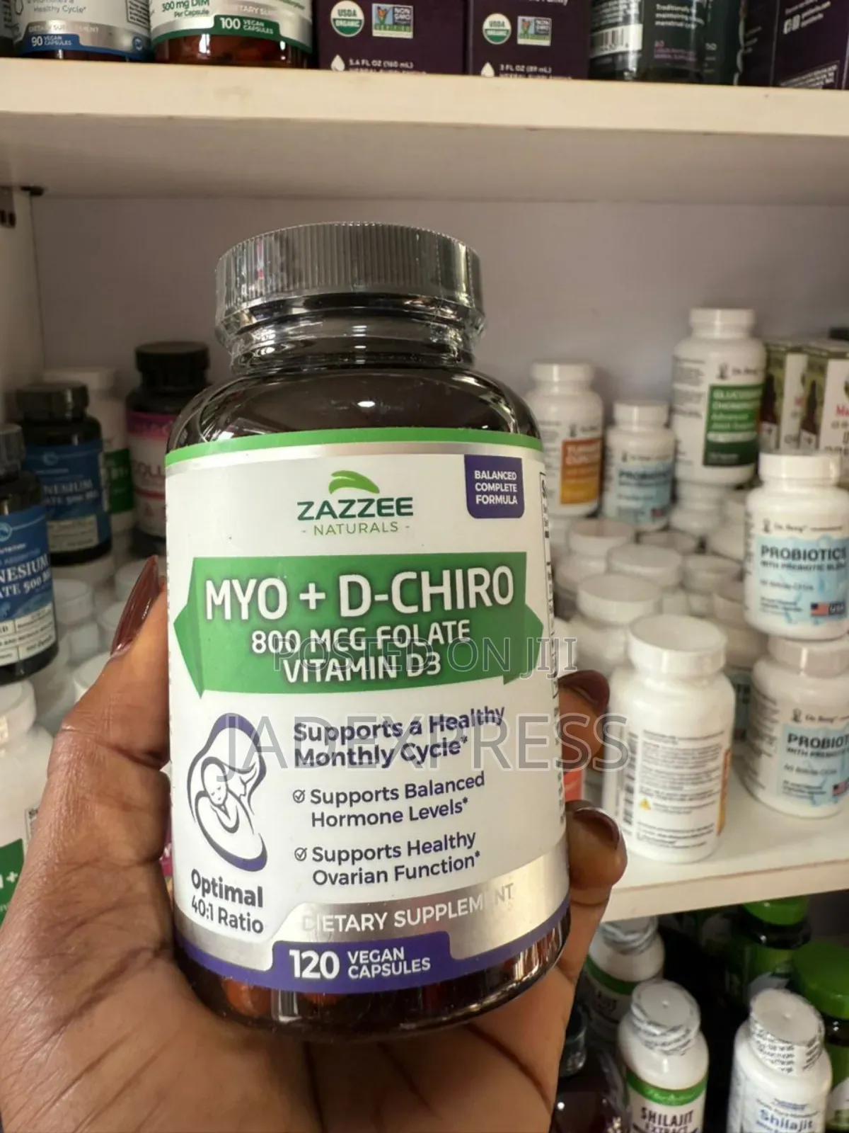 Zazzee Myo+ D-Chiro + Vitex Inositol Blend