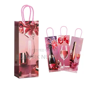 Wine Paper Gift Bag Box