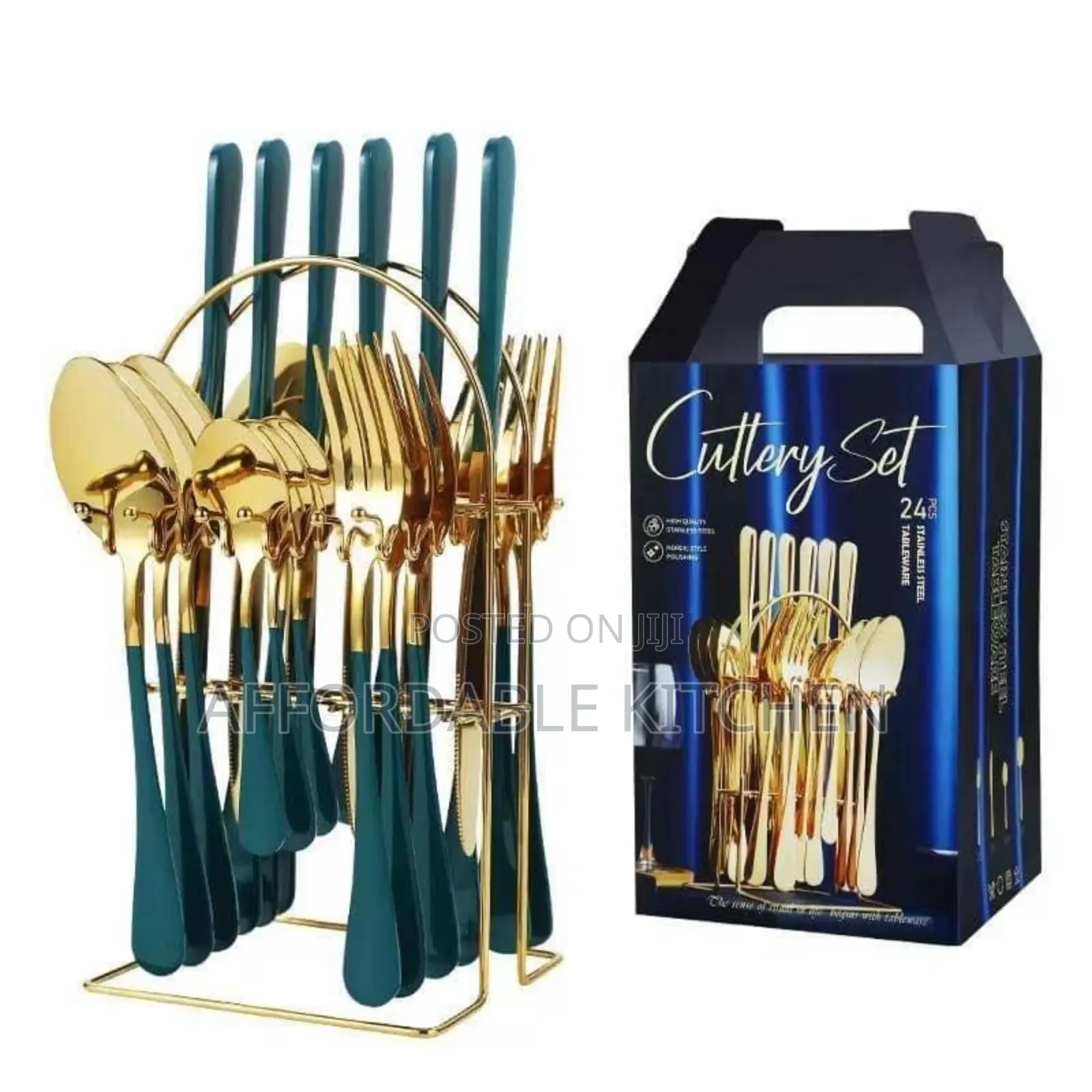 Golden Set Cutlery