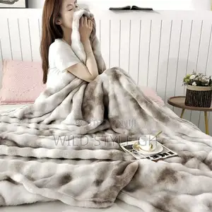 Warm Fluffy Soft Luxury Tie-dye Throw Blankets
