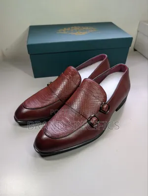 Men's Classic Monk Strap Dress Shoes