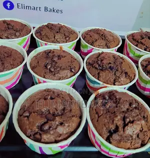 Chocolate Brownies in Cups