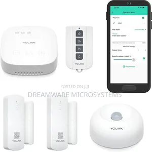 Yolink Hub Door and Motion Sensors Combo