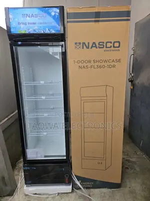 With Nasco 298 Liters Fridge,Showcase Your Beverages